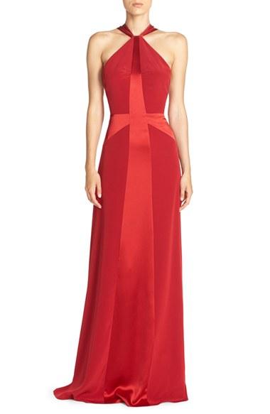 Women's Jill Jill Stuart Racerback Crisscross Gown