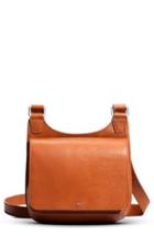 Shinola Small Field Leather Crossbody Bag - Brown