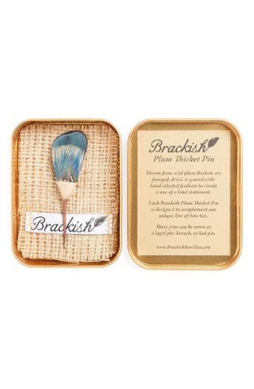 Men's Brackish & Bell Caines Lapel Pin