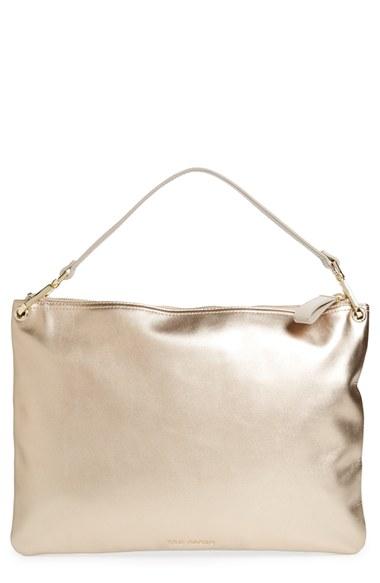 Ted Baker London Leather Shoulder Bag - Grey
