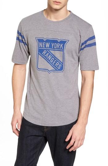 Men's American Needle Crosby New York Rangers T-shirt - Grey