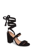 Women's Halogen Finley Lace-up Sandal M - Black