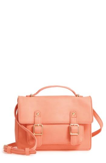 Bp. Buckle Crossbody Satchel - Orange