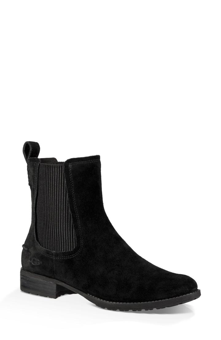 Women's Ugg Hillhurst Chelsea Boot .5 M - Black
