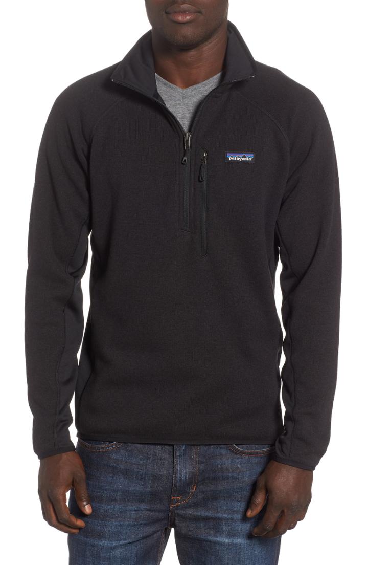 Men's Patagonia Better Sweater Performance Slim Quarter-zip Pullover