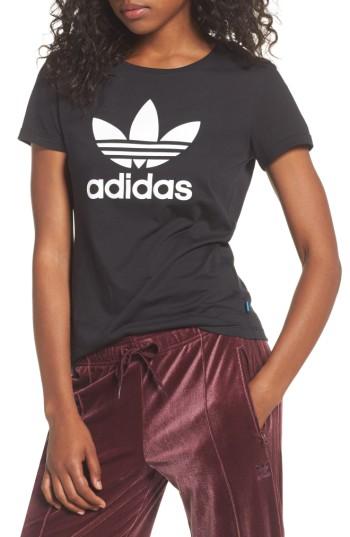 Women's Adidas Originals Trefoil Jersey Tee