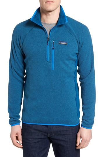 Men's Patagonia Performance Pullover - Blue