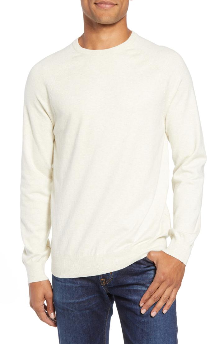 Men's French Connection Fit Stretch Cotton Crewneck Sweater