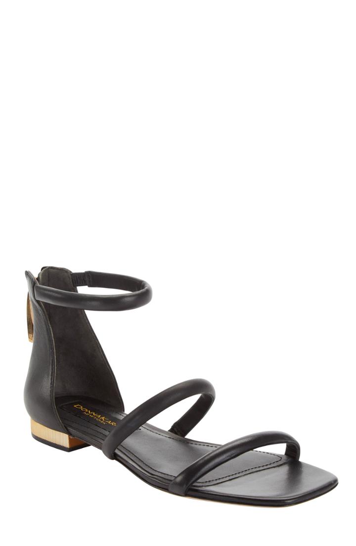 Women's Donna Karan Galina Sandal .5 M - Black