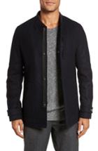 Men's Ted Baker London Nashvil Wool Blend Coat (s) - Blue