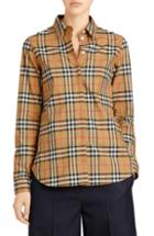 Women's Madewell Central Ruched Sleeve Shirt
