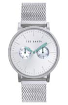 Men's Ted Baker London Multifunction Mesh Strap Watch, 40mm