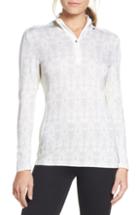 Women's Helly Hansen Lifa Merino Wool Half Zip Pullover - White