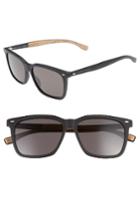 Men's Boss 56mm Sunglasses - Black/ Brown Grey