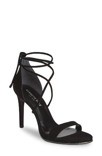 Women's Kenneth Cole New York Berry Wraparound Sandal M - Black