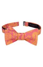 Men's Ted Baker London Preakness Paisley Silk Bow Tie, Size - Pink