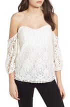 Women's Bailey 44 Dream Come True Off The Shoulder Lace Top - Pink