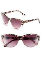 Women's Lilly Pulitzer 'marianne' 59mm Cat Eye Sunglasses - Gradient Pink Tortoise