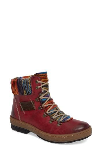 Women's Rieker Antistress 'felicitas 43' Boot Eu - Burgundy