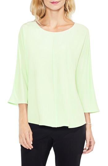 Women's Vince Camuto Center Seam Blouse, Size - Green