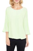 Women's Vince Camuto Center Seam Blouse, Size - Green