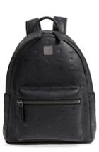 Mcm Ottomar Leather Backpack - Black