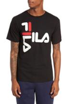Men's Fila Anthony Logo T-shirt - Black
