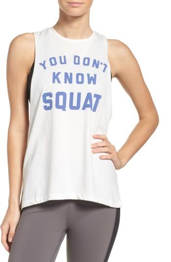 Women's Reebok You Don't Know Squat Muscle Tank