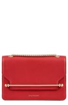 Strathberry East/west Leather Crossbody Bag - Red