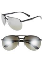 Men's Ray-ban 65mm Chromance Polarized Aviator Sunglasses -
