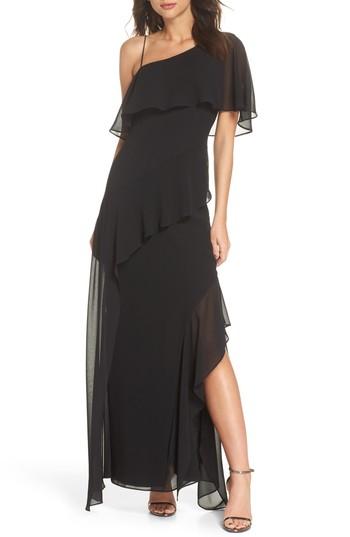 Women's Keepsake The Label No Love One-shoulder Gown - Black