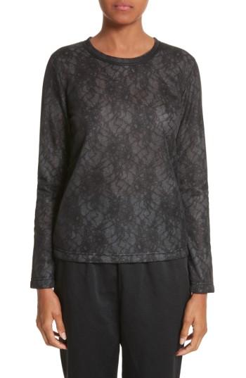 Women's Comme Des Garcons Lace Top - Black