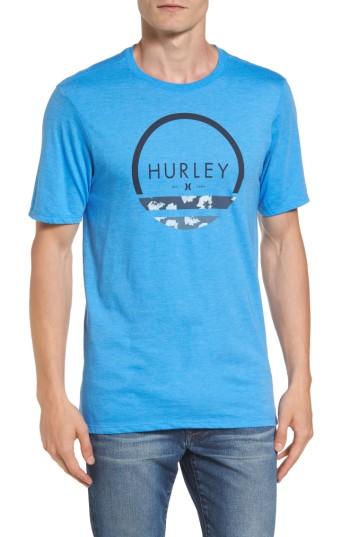 Men's Hurley Las Olas T-shirt - Blue