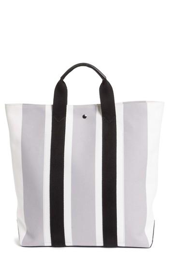 Calvin Klein 205w39nyc Stripe Canvas Tote -