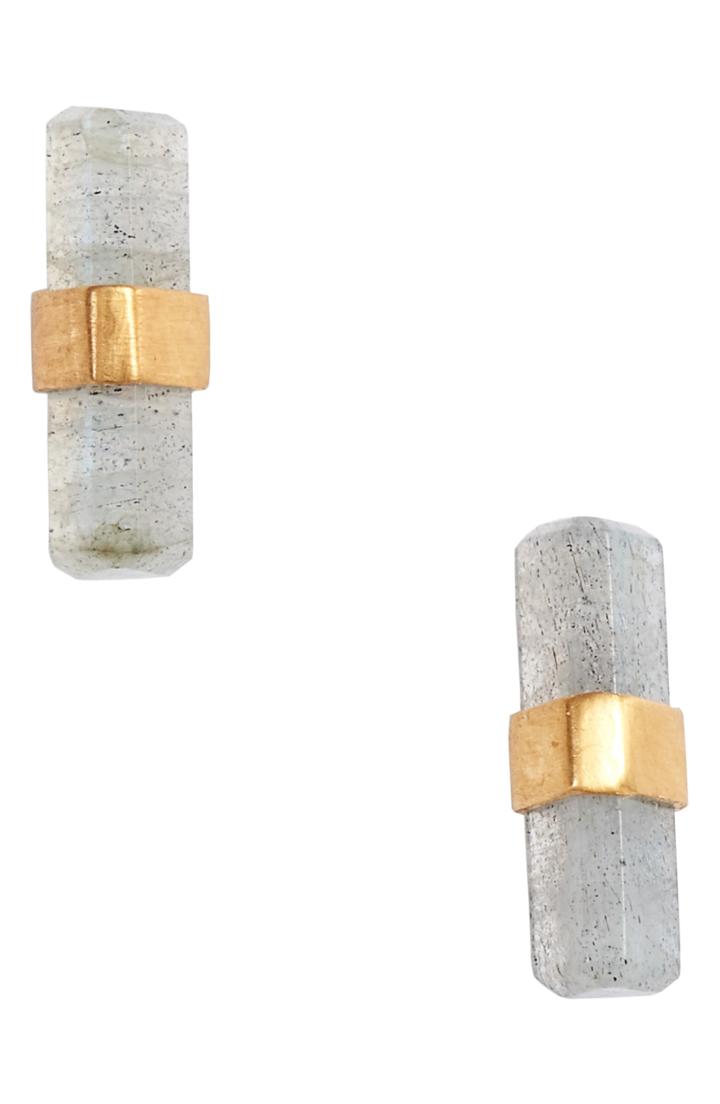 Women's Chan Luu Stone Baguette Earrings