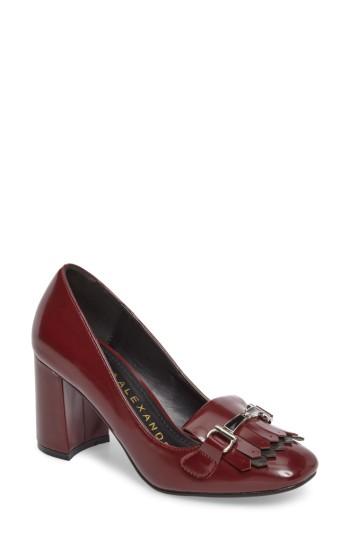 Women's Athena Alexander Olivia Loafer Pump M - Red