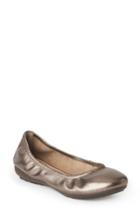 Women's Me Too Janell Sliver Wedge Flat M - Beige
