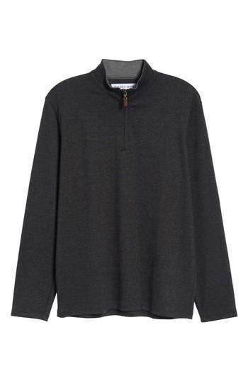 Men's Mizzen+main North Mock Neck Pullover, Size - Grey