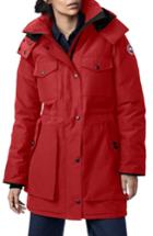 Women's Canada Goose Gabriola Water Resistant Arctic Tech 625 Fill Power Down Parka (0) - Red