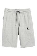 Men's Nike Jordan Wings Lite Knit Sweat Shorts, Size - Grey