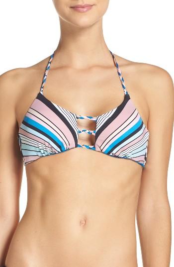 Women's The Bikini Lab Reversible Bikini Top - Blue