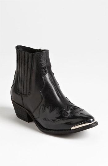 Topshop 'arson' Boot Womens Black Size 5.5 M 5.5 M