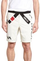 Men's Rvca Bj Penn Legend Shorts - White