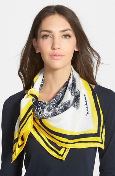 Women's Weekend Max Mara 'alga' Print Silk Scarf