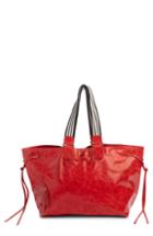 Isabel Marant Wardy New Leather Shopper - Red