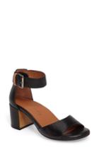 Women's Gentle Souls Christa Block Heel Sandal M - Black