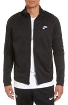 Men's Nike Sportswear Zip Track Jacket - Black