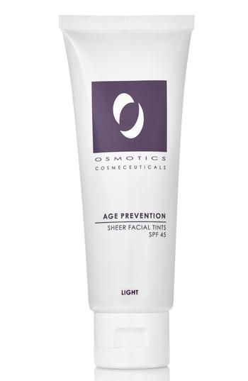 Osmotics Cosmeceuticals Age Prevention Light Sheer Facial Tint Spf 45 .7 Oz