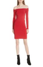 Women's Elizabeth And James Omorose Off The Shoulder Dress - Red