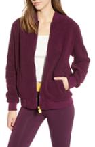 Women's Fila Reagan Back Logo Fleece Jacket - Purple